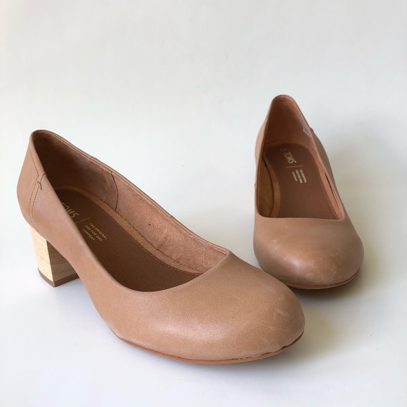 honey leather women's beverly pumps